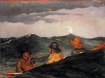 Winslow Homer : Kissing the Moon II